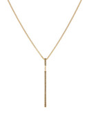 Vince Camuto Pave Bar Pendant Necklace - Gold