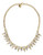 Sam Edelman Stone Spike Collar Necklace - White