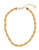 Anne Klein Twist Mesh Collar Necklace - Gold