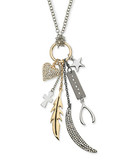 Guess Road Trip Necklace - SILVER