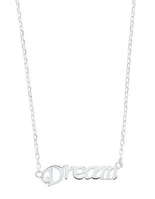 "Expression Sterling Silver ""Dream"" Necklace - Silver"