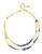Robert Lee Morris Soho Faceted Bead 2 Row Necklace - Purple