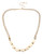 Kenneth Cole New York Semiprecious Bead Frontal Necklace - Natural