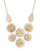 Expression Filigree Gold Tone Necklace - Gold