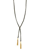 Bcbgeneration Goldtone Tassel Necklace - gold