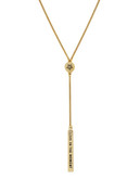 Bcbgeneration Share The Love Gold Plated Live In The Moment Necklace - Gold