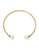 424 Fifth Open Pearl Choker Necklace - Gold