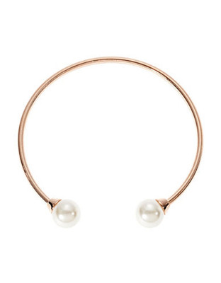 424 Fifth Open Pearl Choker Necklace - Rose