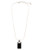 Nine West Silver tone metal snake chain necklace