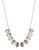 Kensie Triangle Stone Front Necklace - Yellow