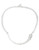 Robert Lee Morris Soho Pave Sculptural Frontal Toggle Necklace - Crystal