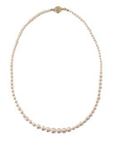 Cezanne Graduated Pearl Necklace - Pearl