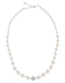 Cezanne Graduated Fireball Necklace - Ivory