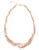 Cezanne 3 Row Pearl Twist Necklace - Beige