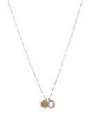 Expression Lucky Star Disc Pendant Necklace - Assorted