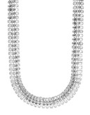R.J. Graziano Baguette Crystal Necklace - Crystal