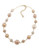 Carolee Crystal And Gold Pearl Illusion Necklace - Gold