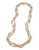 Carolee Cosmic Reflections 72 Inch Tonal Gold Rope Necklace Plastic Plastic Single Strand Necklace - Gold