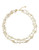 Cezanne Metal Pearl Collar Necklace - Gold