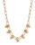 Gerard Yosca Tapered Oval Frontal Necklace - Gold
