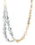 Kara Ross Double Row Frontal Crystal Necklace - Gold