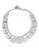Robert Lee Morris Soho Ice Queen Metal Collar Necklace - Silver