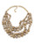 Carolee Cosmic Reflections Frontal 4 Row Tonal Gold Necklace - Gold