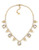 Carolee Berry Chic Crystal Geometric Drop Necklace - Red