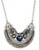 Kenneth Cole New York Midnight Sky Metal Glass  Necklace - Blue Multi