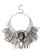 Haskell Purple Label Metal Acrylic Statement Necklace - Crystal