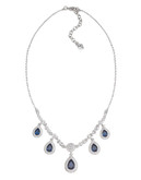 Carolee Simply Blue Frontal Drop Necklace - Blue