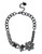 Betsey Johnson Black Out Metal Necklace - Black