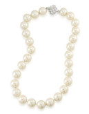 Carolee Dark Star 18 inch Pearl Necklace - White