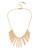 Kenneth Cole New York Deco Glam Metal  Necklace - Gold