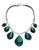 Robert Lee Morris Soho Patina Metal Necklace - Blue/Green