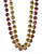 Expression Two Strand Faceted Stone Necklace Set - Purple