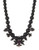 Haskell Purple Label Oversized Bead Necklace with Orchid - Black