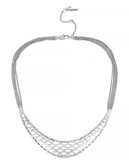 Kenneth Cole New York Midnight Sky Metal  Necklace - Silver