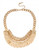 Kenneth Cole New York Crystal Radiance Metal Multi Strand Necklace - Gold