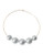 Kenneth Jay Lane Statement Bead Necklace - Silver