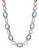 R.J. Graziano Oval Stone Collar Necklace - Multi Coloured