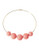 Kenneth Jay Lane Statement Bead Necklace - Coral