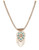 Expression Teardrop Pendant Statement Necklace - Turquoise