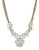 Expression Navette Stone Statement Necklace - Gold