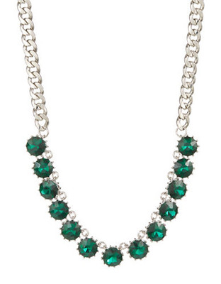 Expression Fly Trap Collar Necklace - Green