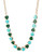 Kensie Triangle Stone Collar Necklace - Turquoise