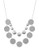 Expression Two Row Circle Necklace - Silver