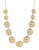 Expression Caged Pearl Graduated Necklace - Beige