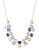 Expression Short Multi Stone Necklace - Blue