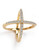 Elizabeth And James Windrose Pave Ring - Gold